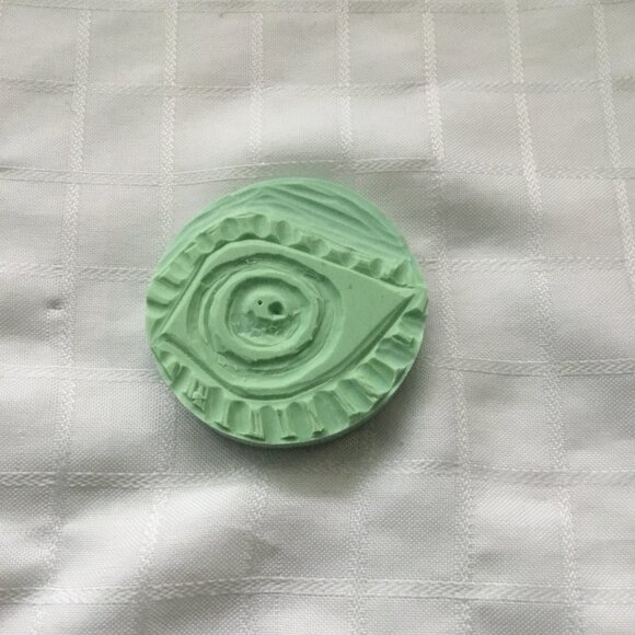 Two sides hand made rubber stamp - Picture 3 of 4